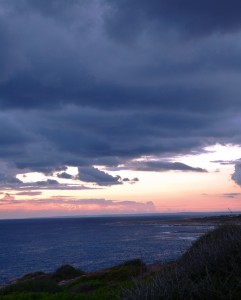 Il tramonto sul Mar Ionio... bello, profondo, freddo, pieno di vita e di pesci!